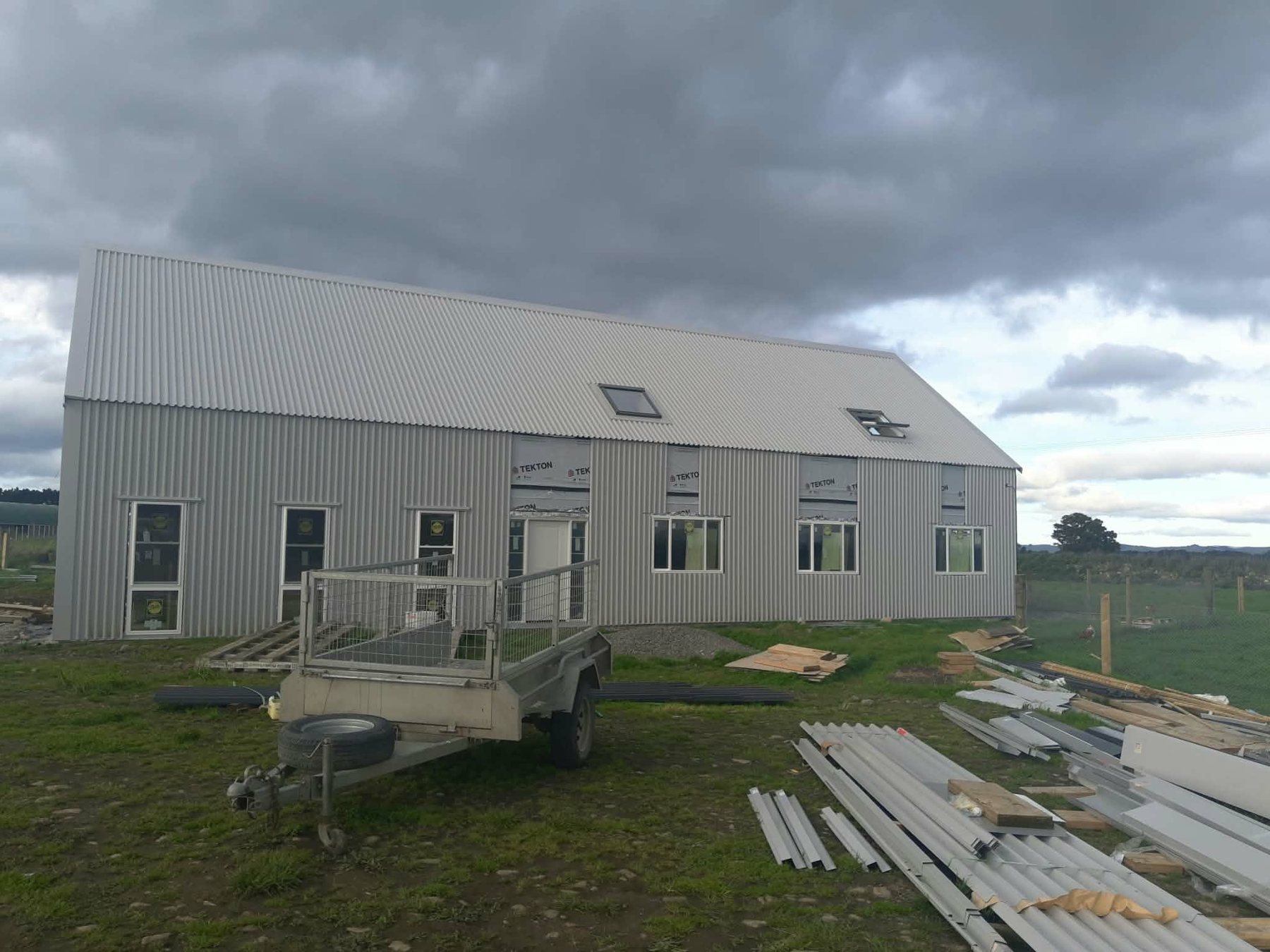 TopNotch Roofing commercial metal roofing project